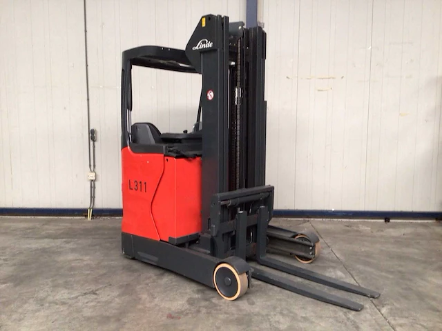 2015 linde r14-01 reach truck - afbeelding 11 van  17