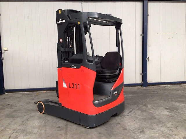 2015 linde r14-01 reach truck - afbeelding 12 van  17