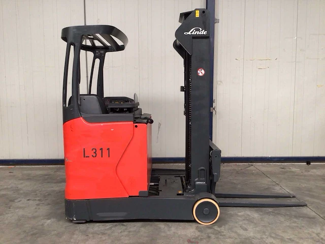 2015 linde r14-01 reach truck - afbeelding 13 van  17