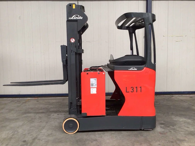 2015 linde r14-01 reach truck - afbeelding 15 van  17