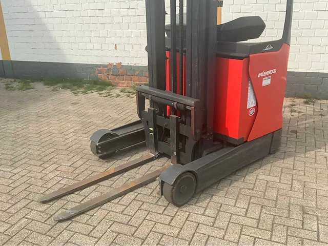 2015 linde r14-01 reach truck - afbeelding 8 van  21
