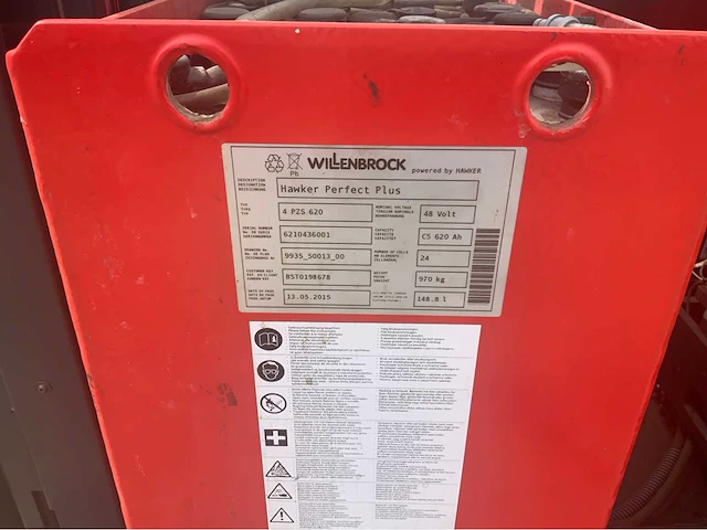 2015 linde r14-01 reach truck - afbeelding 13 van  21