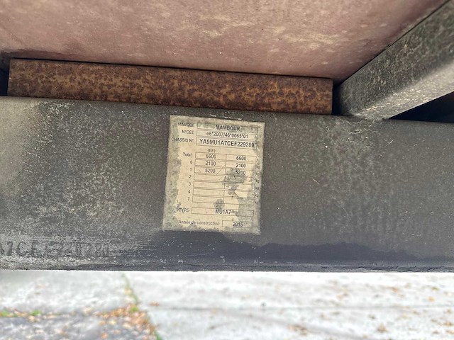 2015 mambour be-oplegger - afbeelding 14 van  23