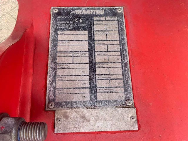 2015 manitou 200atj hoogwerker - afbeelding 2 van  23