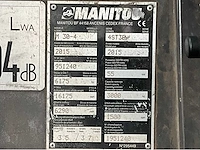 2015 manitou m30-4 vorkheftruck - afbeelding 26 van  32