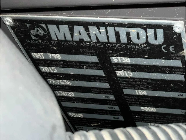 2015 manitou mht790 verreiker - afbeelding 31 van  37