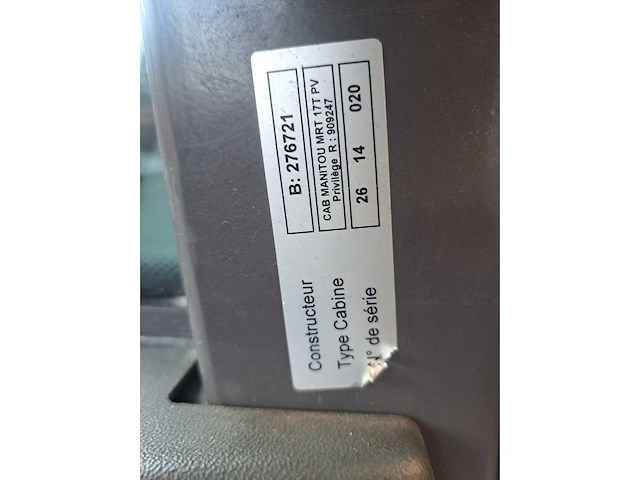 2015 manitou mrt 2150+ privilege verreiker - afbeelding 17 van  37