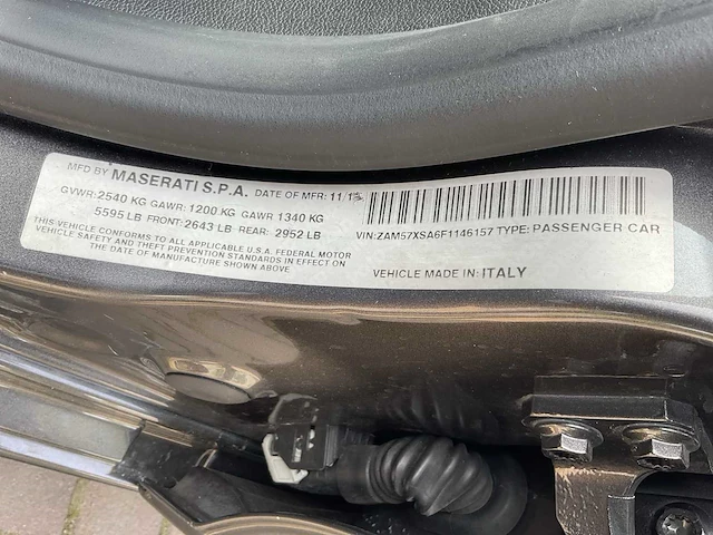 2015 maserati ghibli personenauto - afbeelding 27 van  33