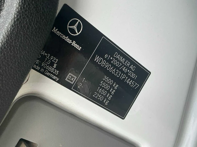 2015 mercedes-benz sprinter 906bb35 bedrijfswagen - afbeelding 29 van  35
