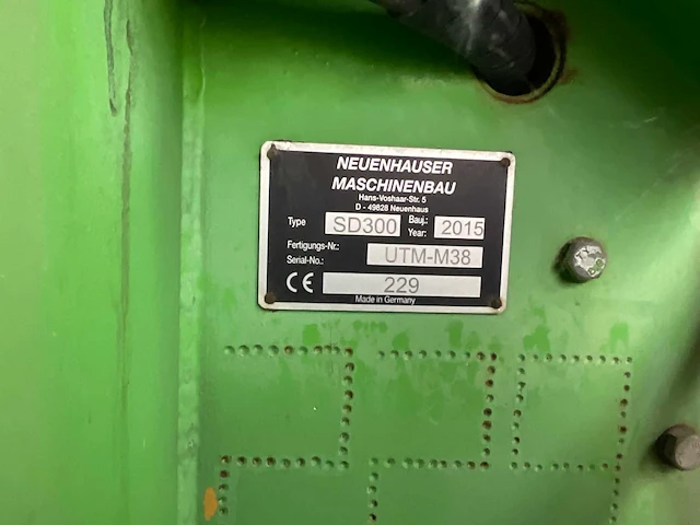 2015 neuenhauser sd300 mobiele zeefinstallatie grondzeef - afbeelding 20 van  31