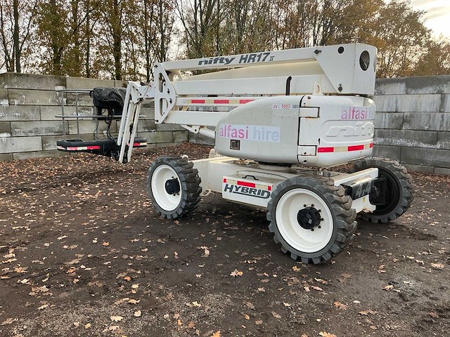 2015 nifty hr 17 hybride mkii hoogwerker - afbeelding 23 van  40
