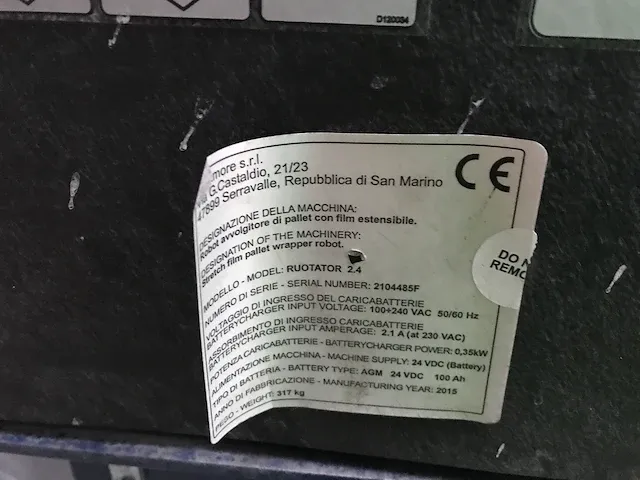 2015 packmore ruotator 2.4 seal machine - afbeelding 7 van  7