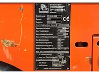 2015 pb lifttechnik pbs140-12ec hoogwerker - afbeelding 10 van  18