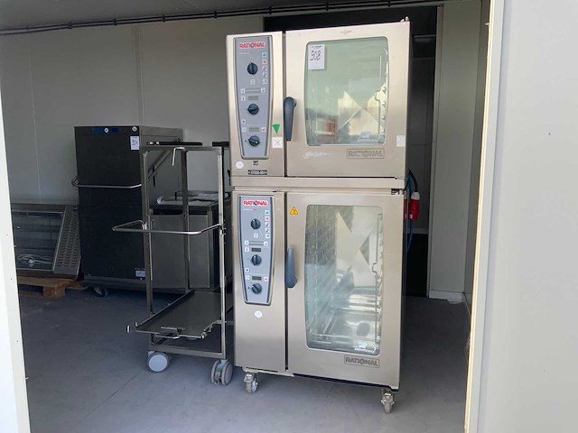 2015 rational combimaster plus cmp 101 en cmp 61 combisteamer + inrijwagwn - afbeelding 1 van  16