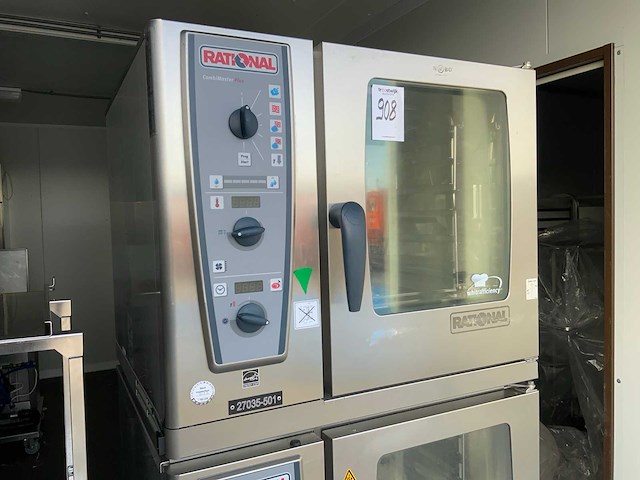 2015 rational combimaster plus cmp 101 en cmp 61 combisteamer + inrijwagwn - afbeelding 10 van  16
