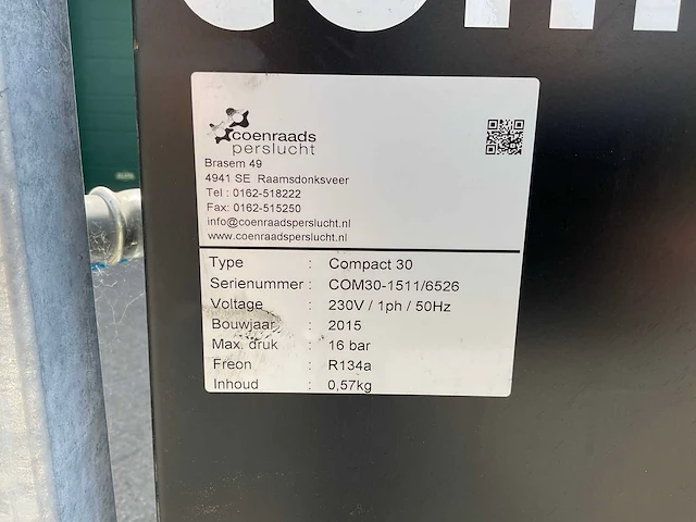 2015 renner rs 18,5 rt schroefcompressor set - afbeelding 2 van  21