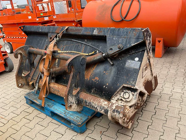 2015 reschke komatsu wa100-m7 graafbak - afbeelding 3 van  9