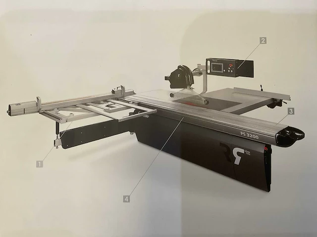 2015 robland ps3200 x-3 cnc formaatcirkelzaagmachine - afbeelding 9 van  17