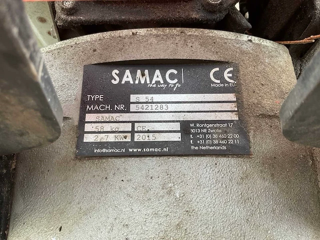 2015 samac s 54 trilstamper - afbeelding 7 van  7