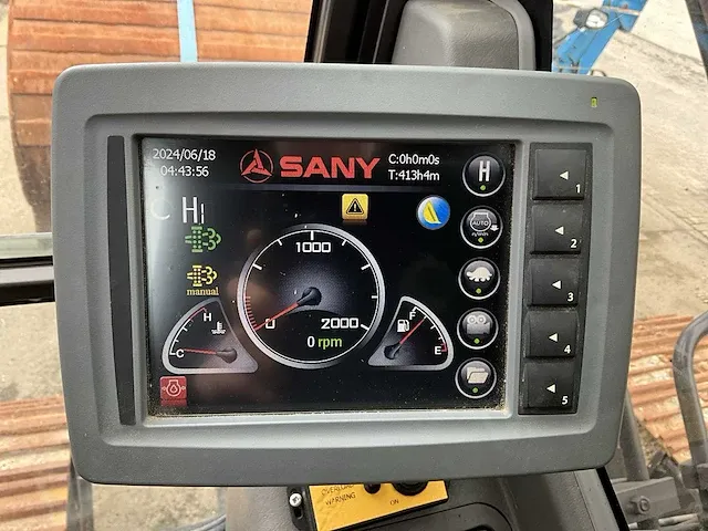 2015 sany sy215c rupsgraafmachine - afbeelding 11 van  57