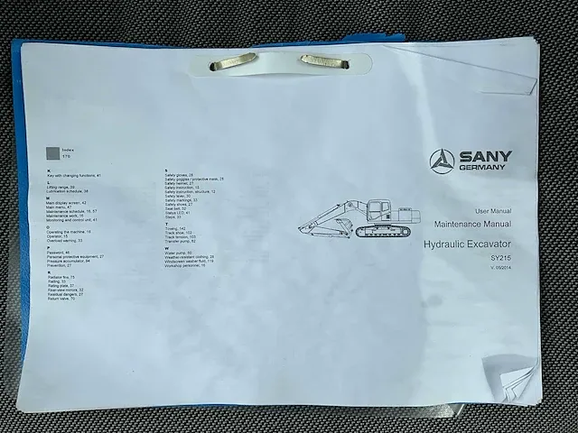 2015 sany sy215c rupsgraafmachine - afbeelding 47 van  57