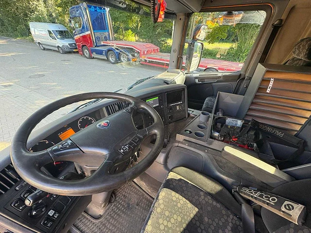 2015 scania p410 vrachtwagen met palfinger laadkraan en haakarm 19-bgf-3 - afbeelding 17 van  24