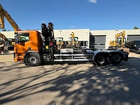 2015 scania p410 vrachtwagen met palfinger laadkraan en haakarm 19-bgf-3 - afbeelding 12 van  24