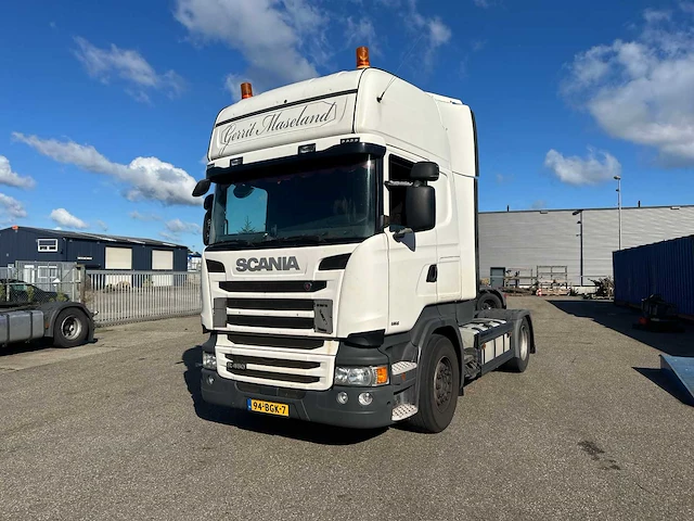 2015 scania r450 4x2 v6 vrachtwagen - afbeelding 1 van  18
