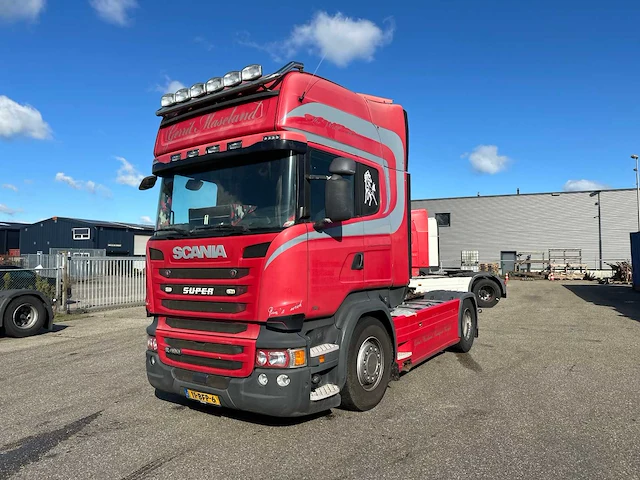 2015 scania r490 4x2 v6 vrachtwagen - afbeelding 1 van  23
