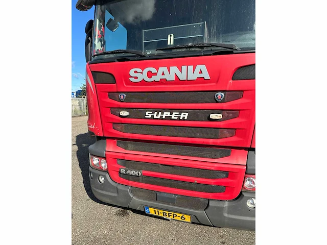 2015 scania r490 4x2 v6 vrachtwagen - afbeelding 22 van  23
