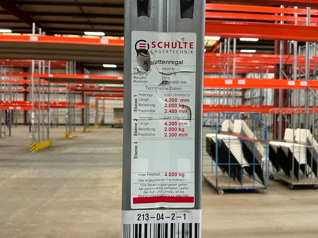 2015 schulte s620-n magazijnstelling - afbeelding 6 van  14