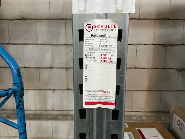 2015 schulte s620-n magazijnstelling - afbeelding 9 van  11