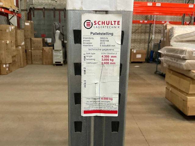 2015 schulte s620-n magazijnstelling - afbeelding 6 van  14