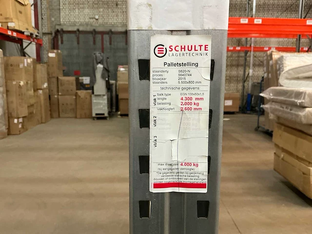 2015 schulte s620-n magazijnstelling - afbeelding 10 van  14