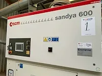 2015 scm sandya 600 breedbandschuurmachine - afbeelding 23 van  24