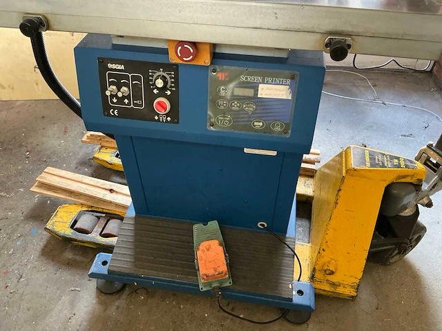 2015 siebdruck-service tic sfm650de zeefdrukmachine - afbeelding 2 van  30