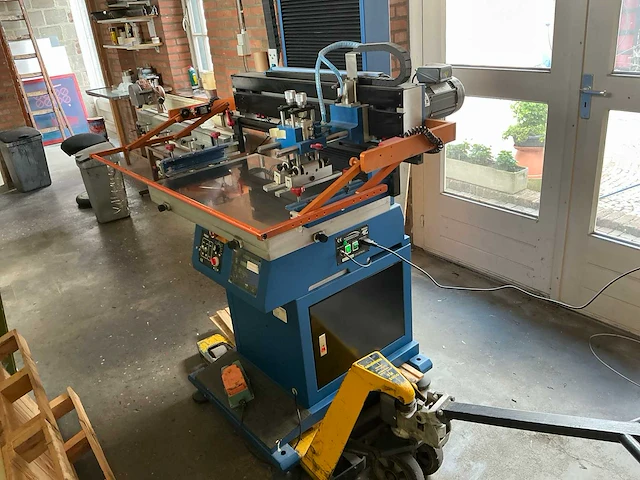 2015 siebdruck-service tic sfm650de zeefdrukmachine - afbeelding 1 van  30