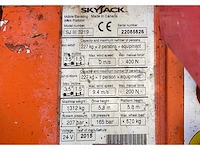 2015 skyjack sj iii 3219 hoogwerker - afbeelding 18 van  25
