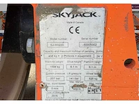2015 skyjack sj iii 3220 hoogwerker - afbeelding 15 van  22