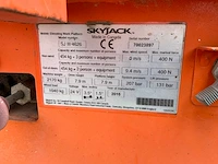 2015 skyjack sj iii 4626 hoogwerker - afbeelding 9 van  17
