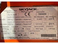 2015 skyjack sj iii 4626 hoogwerker - afbeelding 19 van  26