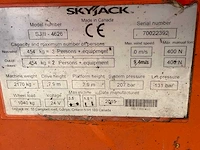 2015 skyjack sj iii 4626 hoogwerker - afbeelding 16 van  23