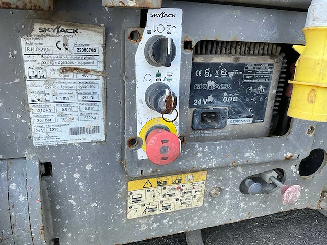 2015 skyjack sjiii3219 hoogwerker - afbeelding 7 van  8