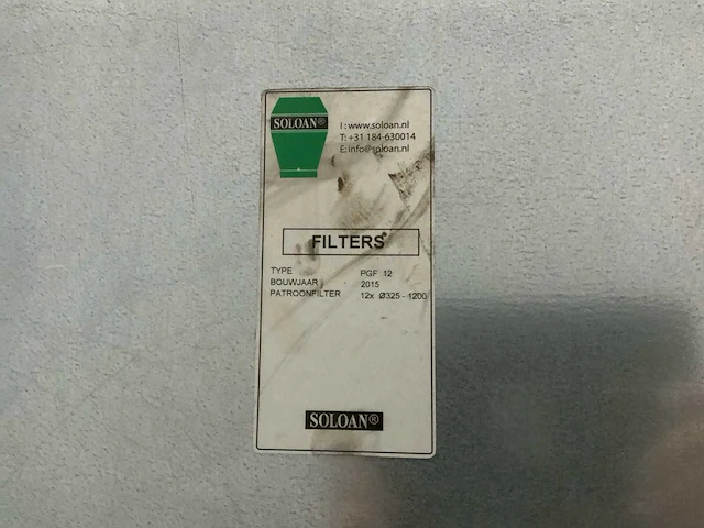 2015 soloan pgf 12 volautomatische lasdampafzuiginstallatie - afbeelding 12 van  14