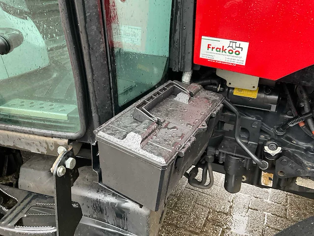2015 steyr 4075 kompact vierwielaangedreven landbouwtractor met ransomes kooimaaier. - afbeelding 5 van  57
