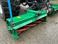 2015 steyr 4075 kompact vierwielaangedreven landbouwtractor met ransomes kooimaaier. - afbeelding 33 van  57