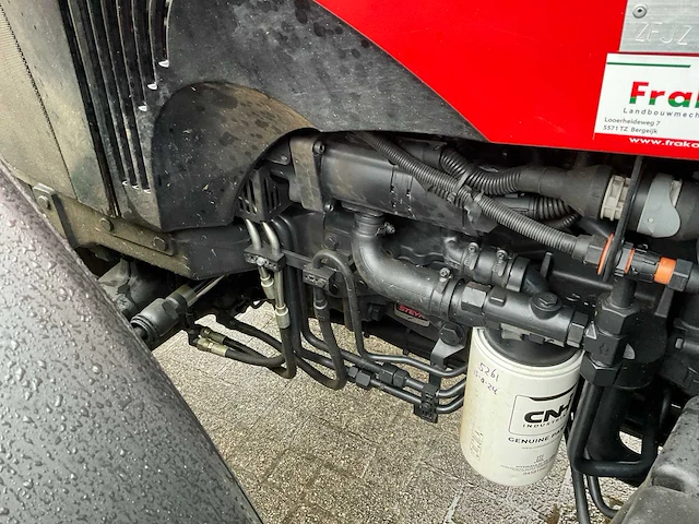 2015 steyr 4075 kompact vierwielaangedreven landbouwtractor met ransomes kooimaaier. - afbeelding 45 van  57