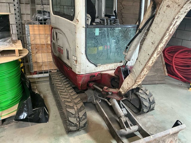 2015 takeuchi tb216 minigraafmachine - afbeelding 8 van  19