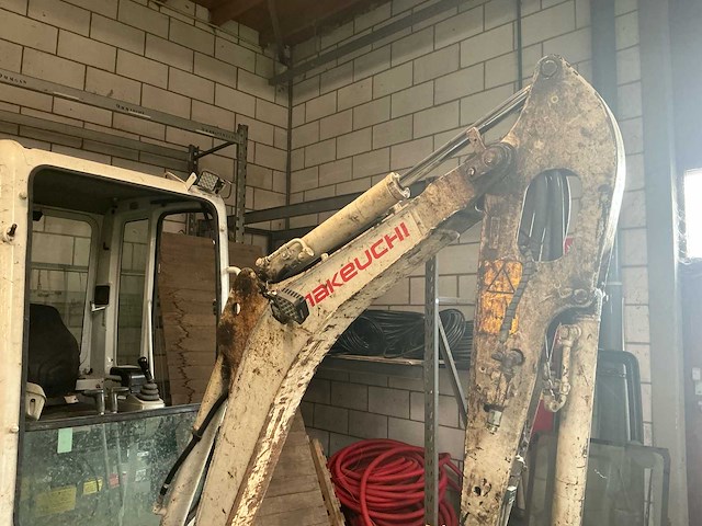 2015 takeuchi tb216 minigraafmachine - afbeelding 16 van  19