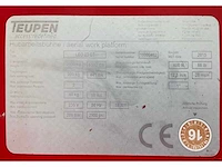 2015 teupen leo23gt compacte spin rupshoogwerker - afbeelding 24 van  30